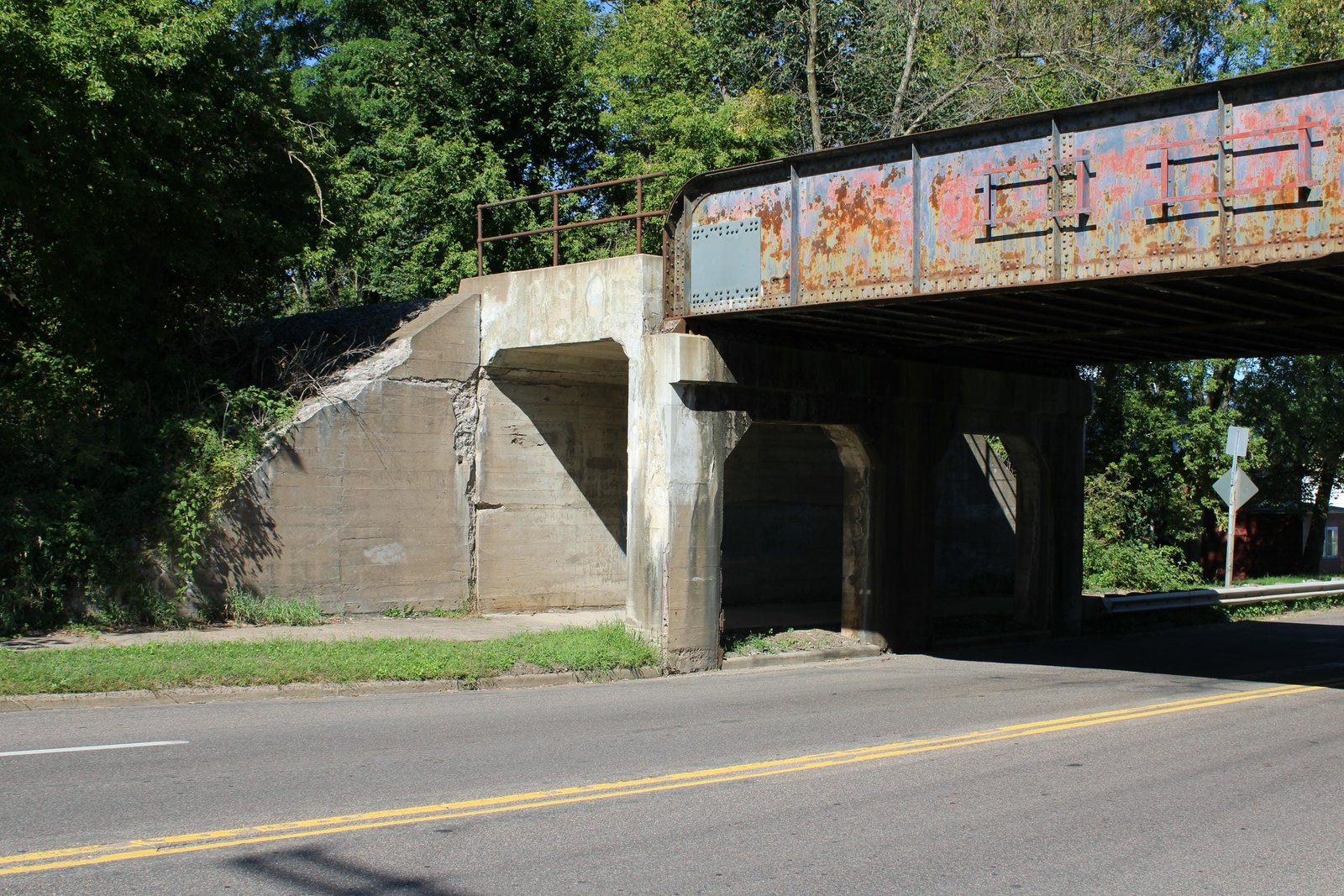 West abutment